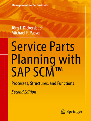 cover image of Service Parts Planning with SAP SCM<sup>TM</sup>